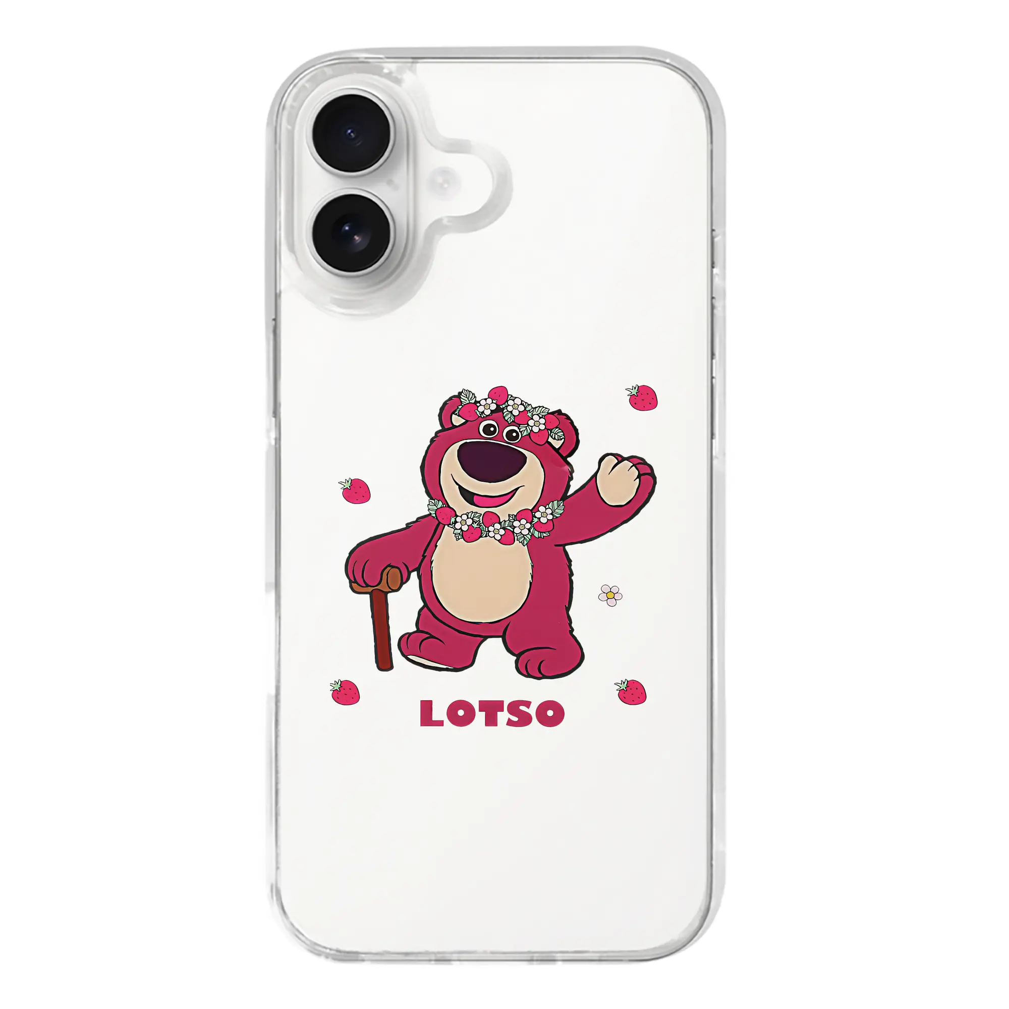 トイ・ストーリー グッズ ロッツォ・ハグベア - iPhone 17シリーズ 透明スマホケース – 薄型・耐衝撃・精密フィット保護カバー